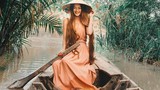 “Hot girl tóc mây” gốc Việt gây sốt với bộ ảnh check-in Hội An, Đà Nẵng