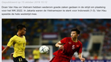Đội bóng chủ quản Đoàn Văn Hậu hết lời khen đội tuyển Việt Nam