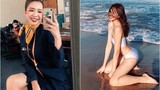 Tiếp viên trưởng xinh nhất Pacific Airlines khoe bikini gây sốt