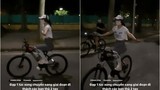 Đạp xe kiểu này, hot girl Lê Bống nhận đủ chỉ trích từ netizen
