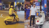 Đổ xăng cho Vespa giá khủng, Phan Công Khanh làm netizen ngã ngửa