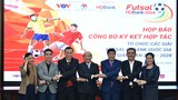 Giải Futsal Quốc gia công bố nhà tài trợ giai đoạn 2024-2028