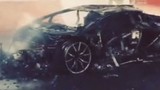 Cận cảnh xế tiền tỷ Lamborghini Aventador cháy rụi trên phố