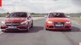 Mercedes C63 AMG Estate đọ sức với Audi RS4 Avant