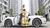 Hotgirl Việt “đọ dáng” Porsche 718 Boxster giá 3,5 tỷ