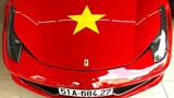 Siêu xe Ferrari tiền tỷ cổ vũ đội tuyển U23 Việt Nam