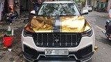 Xe Zotye T700 Tàu nhái Maserati "nhuộm vàng" tại Hà Nội