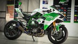 Kawasaki H2 giá 1,1 tỷ phong cách cảnh sát Dubai ở Sài Gòn