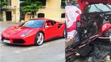 Cận cảnh Ferrari 488 GTB 16 tỷ của Tuấn Hưng “nát đầu“