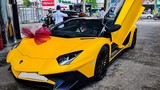 Lamborghini Aventador SV Roadster gần 40 tỷ rước dâu tại Đồng Nai