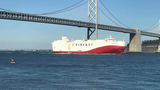 Tàu VinFast chở 999 xe SUV điện VF8 đã cập cảng California, Mỹ
