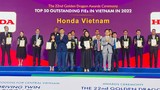 Honda Việt Nam nhận giải thưởng Rồng Vàng lần thứ 18