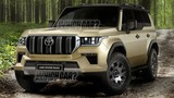 Toyota Land Cruiser Prado 2024 sẽ vuông vức, hầm hố giống Lexus GX?