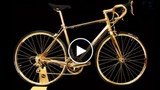 Lóa mắt xe đạp dát vàng giá gần 10 tỷ đồng