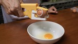 Dụng cụ đập trứng đơn giản nhanh gọn ít người biết