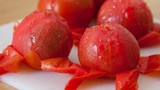 3 cách lột vỏ cà chua vừa nhanh vừa dễ dàng