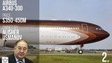 Tận mục Airbus A340-300 đắt gấp 5 lần chuyên cơ của ông Trump