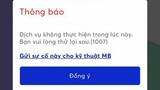 Hàng loạt người dùng App MBBank gặp lỗi không thể truy cập