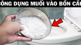 Đổ muối vào bồn cầu: 30 phút sau điều kỳ diệu xảy ra khiến mọi nười sẽ muốn thử