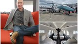 Bên trong siêu máy bay riêng 10 triệu USD của tỷ phú Jeff Bezos