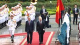 Chủ tịch nước Tô Lâm chủ trì Lễ đón cấp Nhà nước Tổng thống Nga Putin