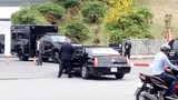 Tổng thống Obama rời khách sạn Marriott đến Phủ Chủ tịch