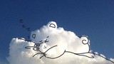 Dân mạng thích thú trào lưu trang điểm cho đám mây