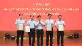 Tổng Thanh tra Chính phủ bổ nhiệm 4 công chức lãnh đạo quản lý