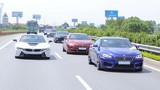 Dàn “xế hộp” hạng sang BMW rầm rộ rước dâu tại Hà Nội