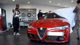 Mario Balotelli “bóc tem” siêu xe Alfa Romeo Giulia Quadrifoglio