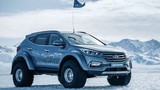 Xe Hyundai SantaFe độ “gần zin” chạy xuyên Nam Cực 