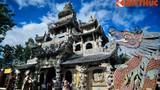 Khám phá ngôi chùa ve chai nổi tiếng ở Đà Lạt