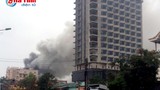 Đang cháy quán Karaoke Kingdom ở thành phố Hà Tĩnh