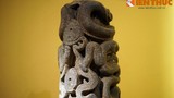 Cận cảnh cột đá rồng ngàn tuổi ở kinh thành Thăng Long thủa sơ khai 