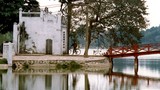 Ảnh độc: Vẻ mộc mạc của đền Ngọc Sơn ở Hà Nội năm 1990