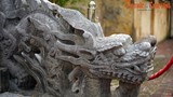Cận cảnh cặp rồng đá “nhỏ” ít người biết ở Hoàng thành Thăng Long