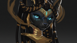 Nữ thần đầu mèo quyến rũ của người Ai Cập cổ đại