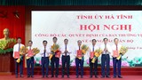 Hà Tĩnh điều động, bổ nhiệm nhiều vị trí cán bộ chủ chốt