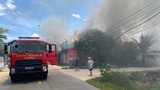 Cháy cửa hàng kinh doanh đồ gia dụng ở Hà Tĩnh