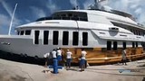 Video: Mạ vàng cho siêu du thuyền hơn 450 tỷ đồng