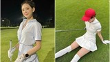 Gu thời trang đánh golf của Hiền Hồ sang chảnh, độc đáo cỡ nào?