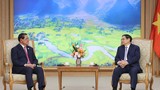 Thủ tướng Phạm Minh Chính tiếp Phó Thủ tướng Campuchia Samdech Krolahom Sar Kheng