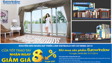 Eurowindow khuyến mãi giảm giá sốc nhân Vietbuild HCM 2014