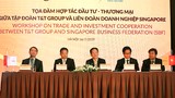 Tập đoàn T&T Group và Liên đoàn doanh nghiệp Singapore trao đổi cơ hội hợp tác