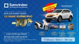 Cơ hội trúng ô tô nhân kỷ niệm 18 năm thành lập Eurowindow