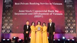 BIDV nhận 04 giải thưởng danh giá về dịch vụ ngân hàng dành cho khách hàng cá nhân