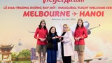 Vietjet khai trương đường bay kết nối Melbourne với Hà Nội