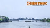 Đang trục vớt cầu Ghềnh trên sông Đồng Nai