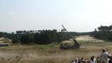 Quân Ukraine dùng pháo Pion bắn ly khai