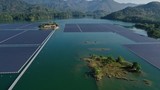 Ngắm dự án điện mặt trời nổi đầu tiên ở Việt Nam